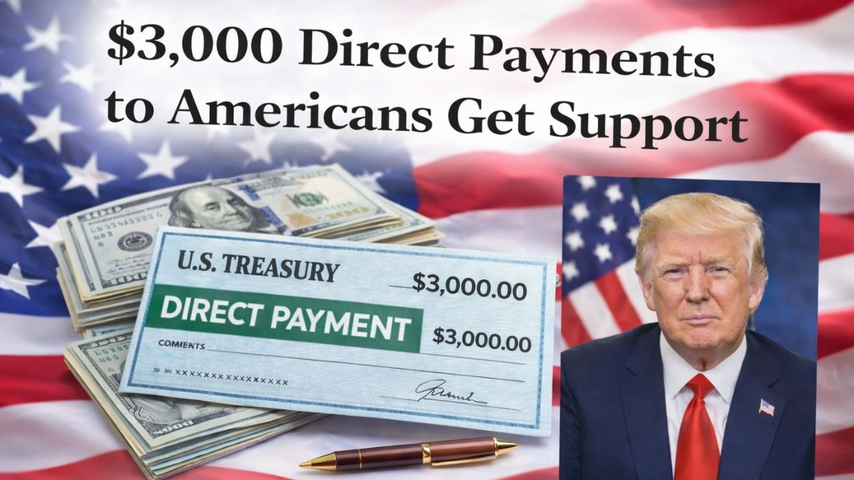 $3,000 Direct Payments to Americans Get Support