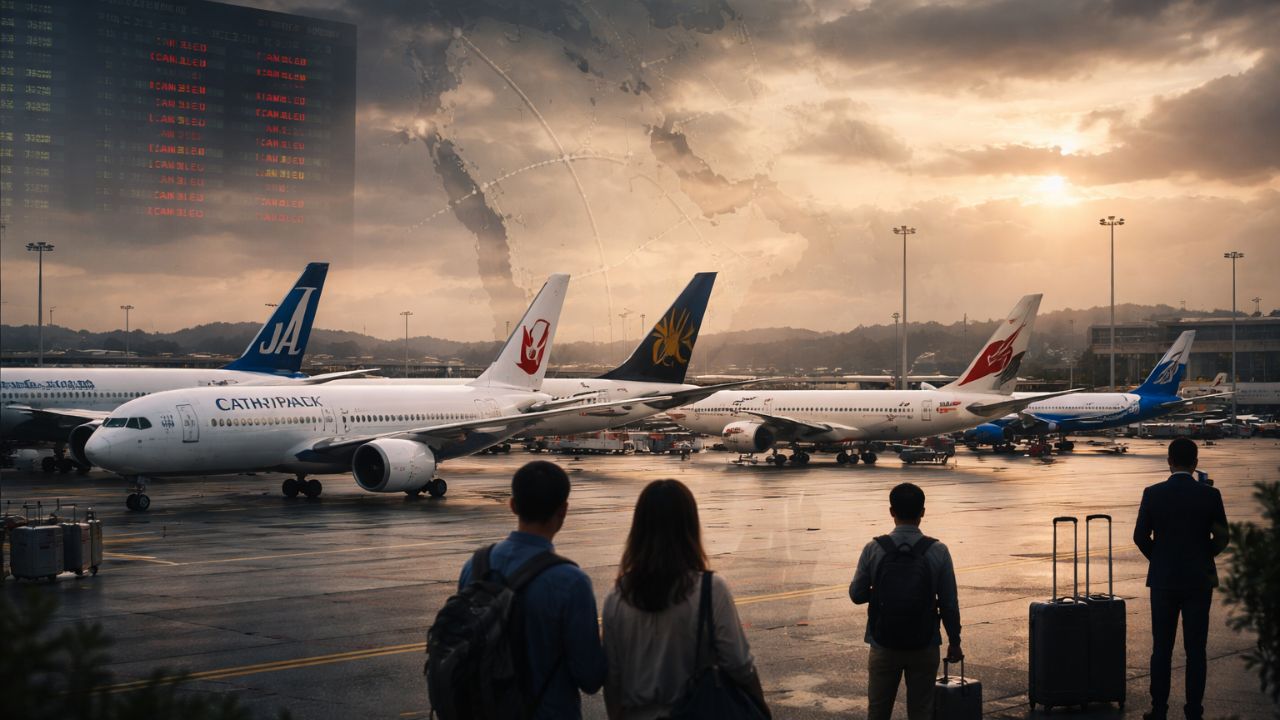 Major Airlines Including Cathay Pacific, JAL, Singapore Airlines, Air India, IndiGo Suspend Key Middle East Routes Until April 30, 2026 – What Travelers Must Know