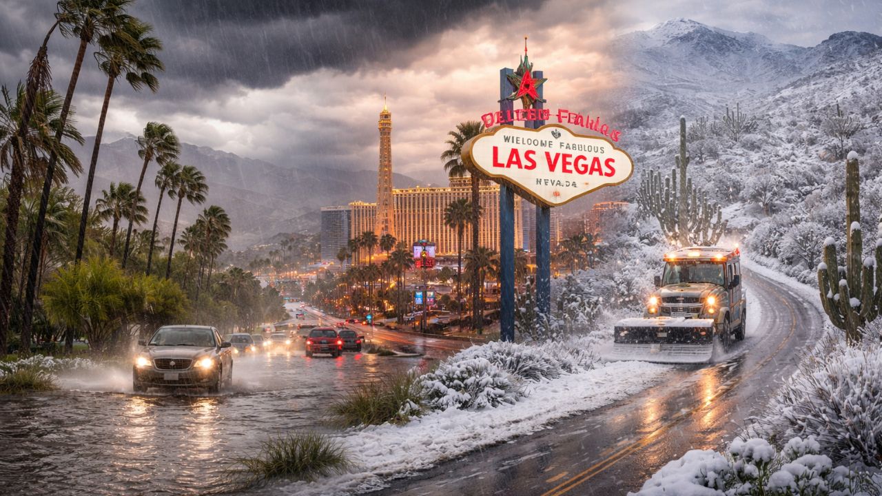 Severe Weather Alert: Palm Springs, Phoenix, Las Vegas and More US Cities Face Storms, Rain, and Snow