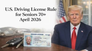 U.S. Driving License Rule for Seniors 70+ April 2026