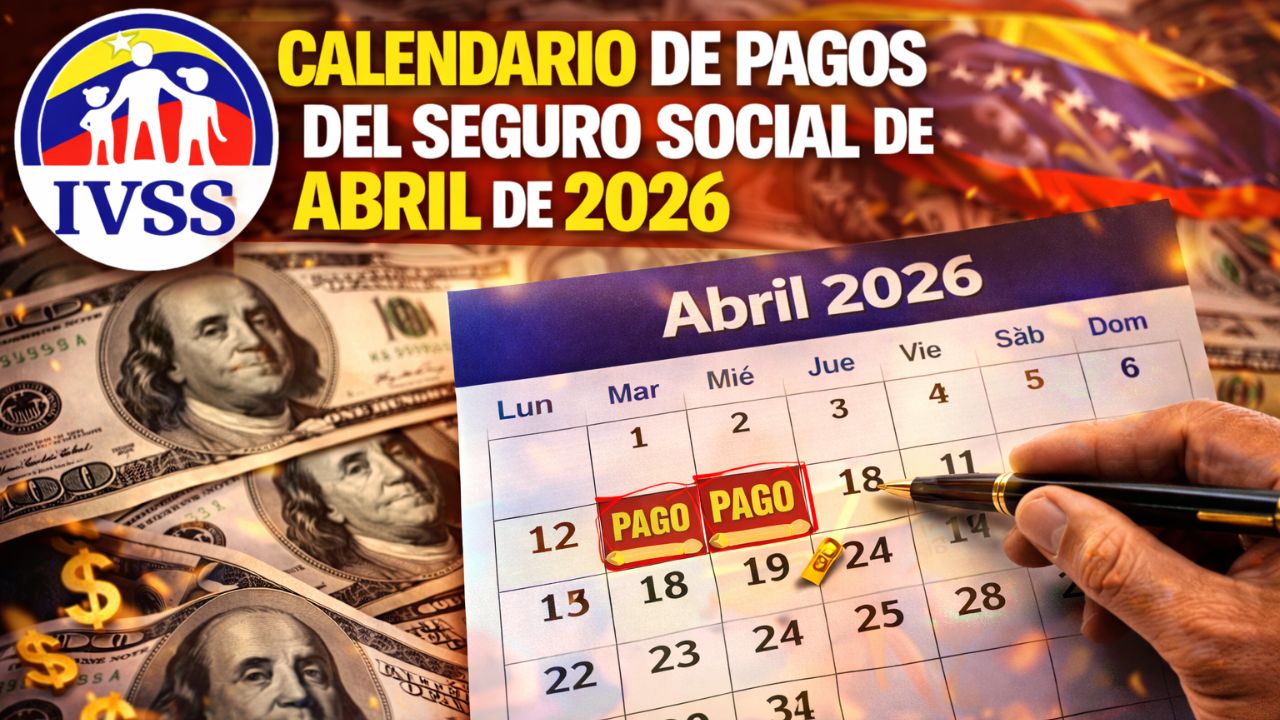 Calendario de pagos del Seguro Social de abril de 2026